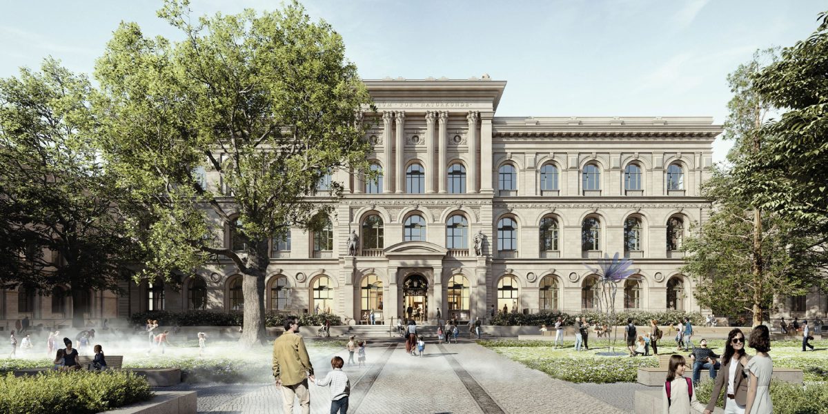 6010 Visualisierung Haupteingang